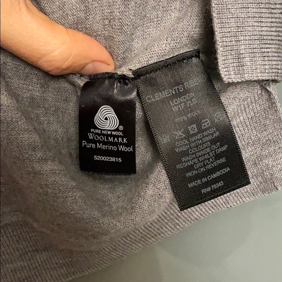 Merino wool cardigan - Picture 3 of 3